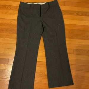 Ann Taylor LOFT brand career pants. Size 12. Grayish-blue.